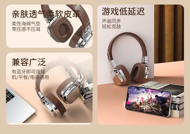 Wireless Shocking Bass Headphones with 12-Hour Battery Life, Comfortable Fit, and No Sound Leakage - Premium Audio Experience showcase 7