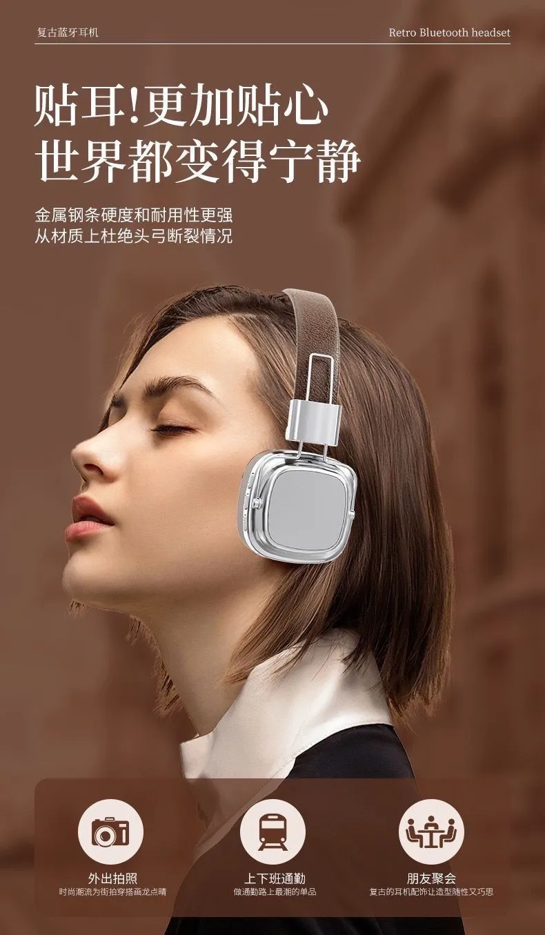 Wireless Shocking Bass Headphones with 12-Hour Battery Life, Comfortable Fit, and No Sound Leakage - Premium Audio Experience showcase 9