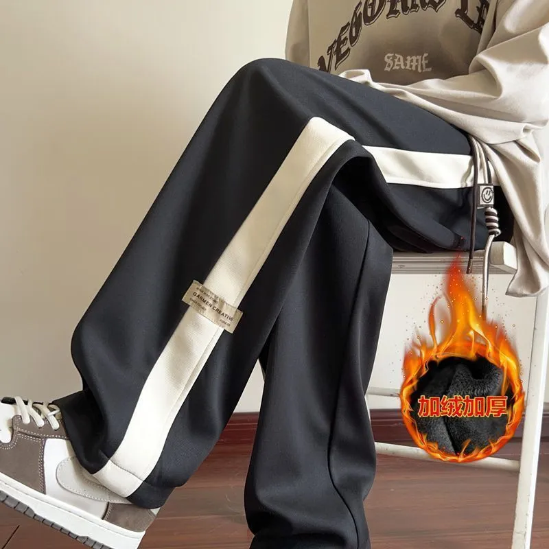 Casual Wide-Leg Pants, Comfortable Loose Fit Trousers for Everyday Wear, Versatile Fashion for All Seasons thumbnail 15