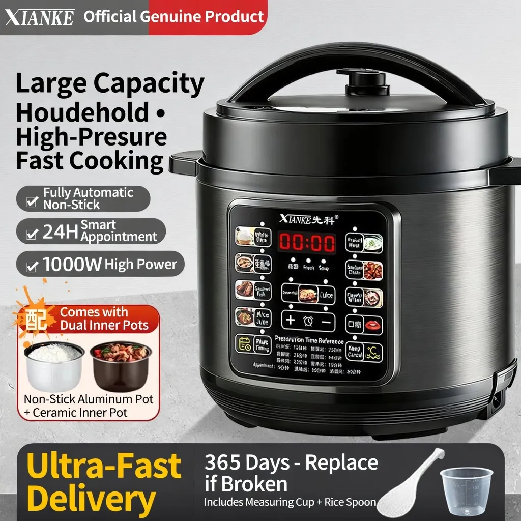 1000W High Power Pressure Cooker