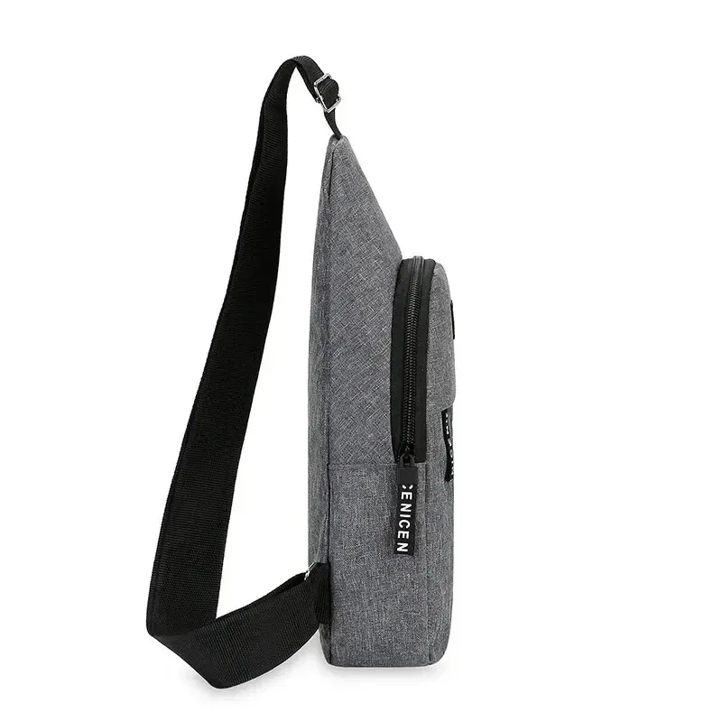 Men's Lightweight Minimalist Crossbody Bag - Durable Polyester, Large Capacity, Anti-Theft, Ideal for Sports, Travel, and Daily Leisure - Image 6