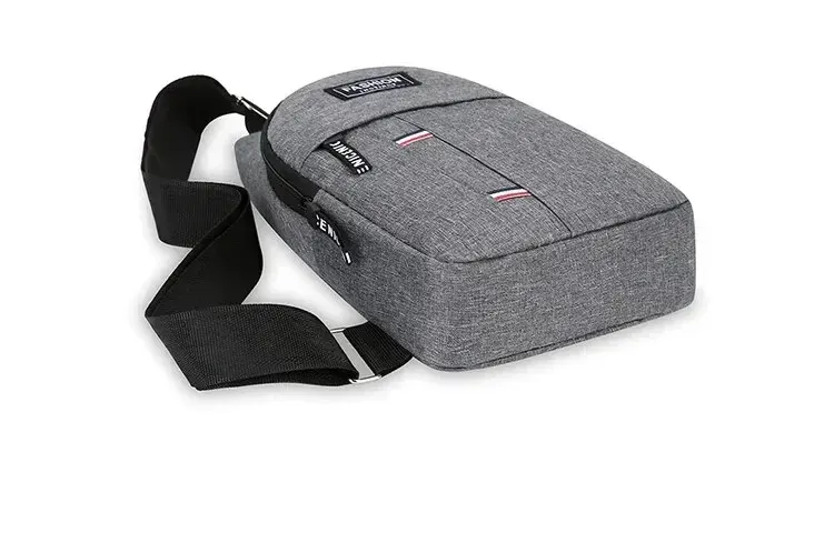 Men's Lightweight Minimalist Crossbody Bag - Durable Polyester, Large Capacity, Anti-Theft, Ideal for Sports, Travel, and Daily Leisure showcase 26