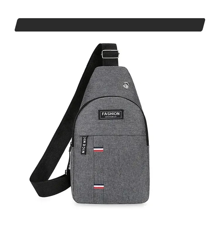 Men's Lightweight Minimalist Crossbody Bag - Durable Polyester, Large Capacity, Anti-Theft, Ideal for Sports, Travel, and Daily Leisure showcase 22