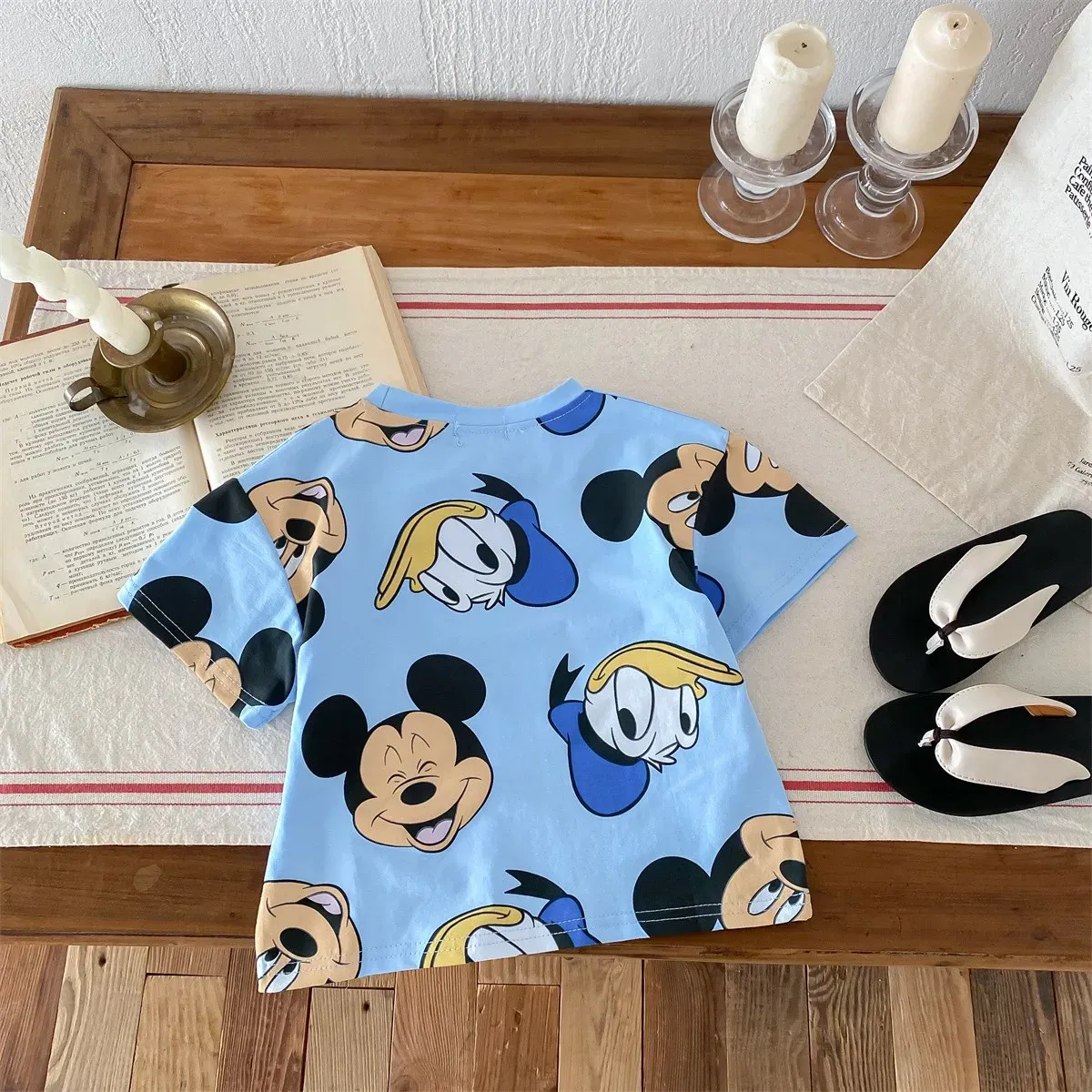 2024 Summer Boys Cartoon Print T-Shirt - Loose Fit Short Sleeve Round Neck Tees for Children & Babies (9 Months - 6 Years) showcase 15