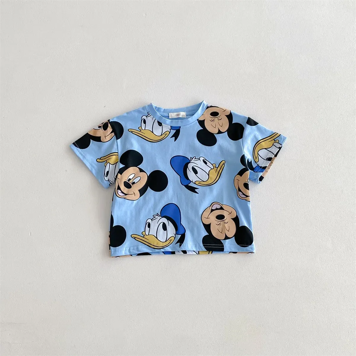 2024 Summer Boys Cartoon Print T-Shirt - Loose Fit Short Sleeve Round Neck Tees for Children & Babies (9 Months - 6 Years) showcase 14