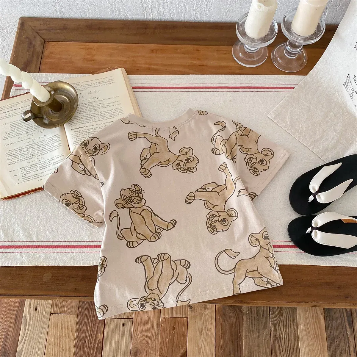 2024 Summer Boys Cartoon Print T-Shirt - Loose Fit Short Sleeve Round Neck Tees for Children & Babies (9 Months - 6 Years) showcase 13
