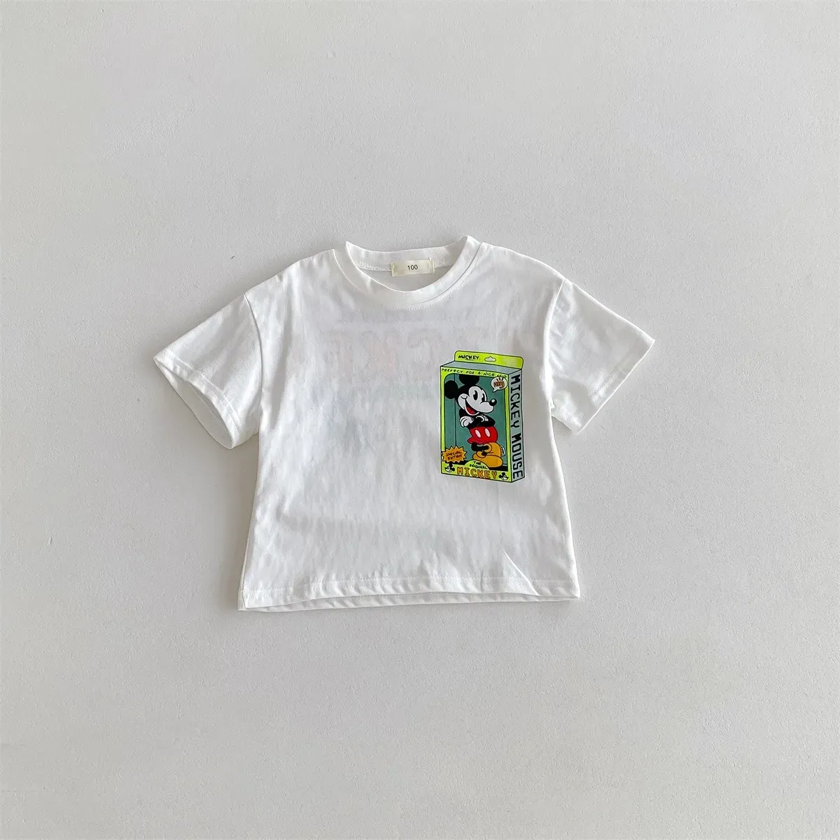 2024 Summer Boys Cartoon Print T-Shirt - Loose Fit Short Sleeve Round Neck Tees for Children & Babies (9 Months - 6 Years) showcase 10