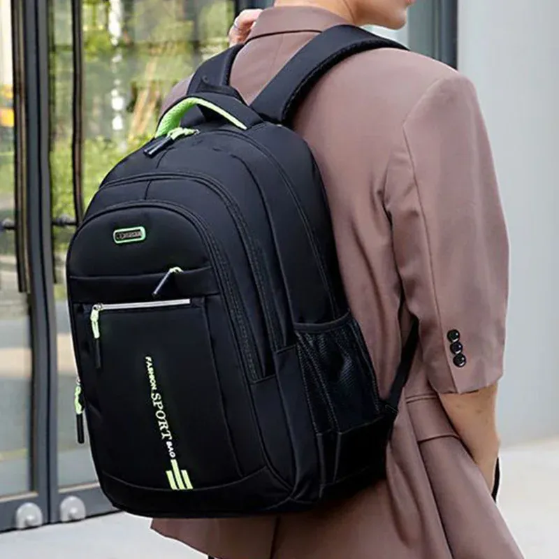 Korean Style Large Capacity Nylon Backpack for Women - Trendy School, Travel, and Laptop Bag for Students showcase 9