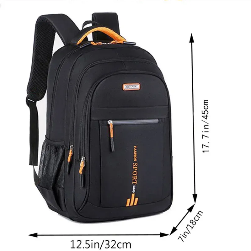 Korean Style Large Capacity Nylon Backpack for Women - Trendy School, Travel, and Laptop Bag for Students thumbnail 6