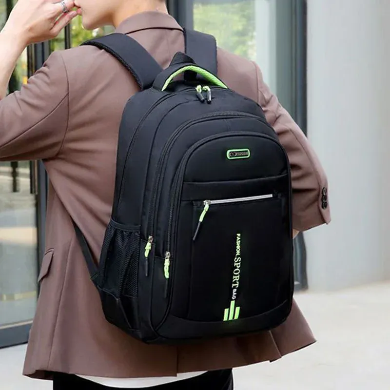 Korean Style Large Capacity Nylon Backpack for Women - Trendy School, Travel, and Laptop Bag for Students showcase 12
