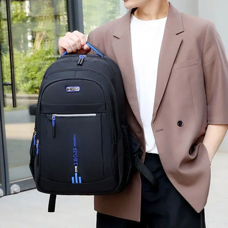 Korean Style Large Capacity Nylon Backpack for Women - Trendy School, Travel, and Laptop Bag for Students showcase 10