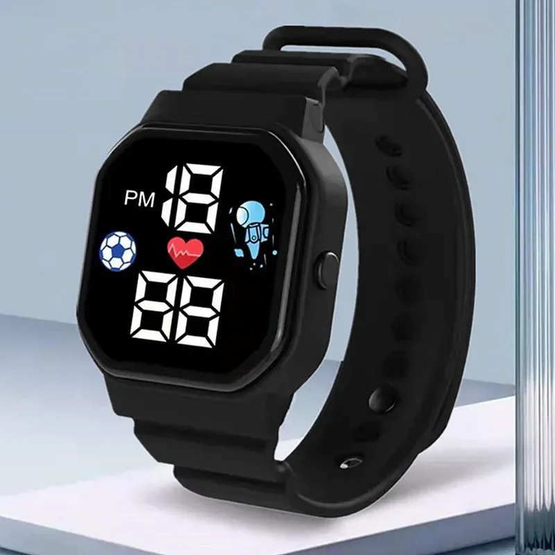 Men's Women's Kids LED Digital Sport Watch - Waterproof, Shock Resistant, Luminous Fashion Watch for Casual & Active Lifestyles showcase 2
