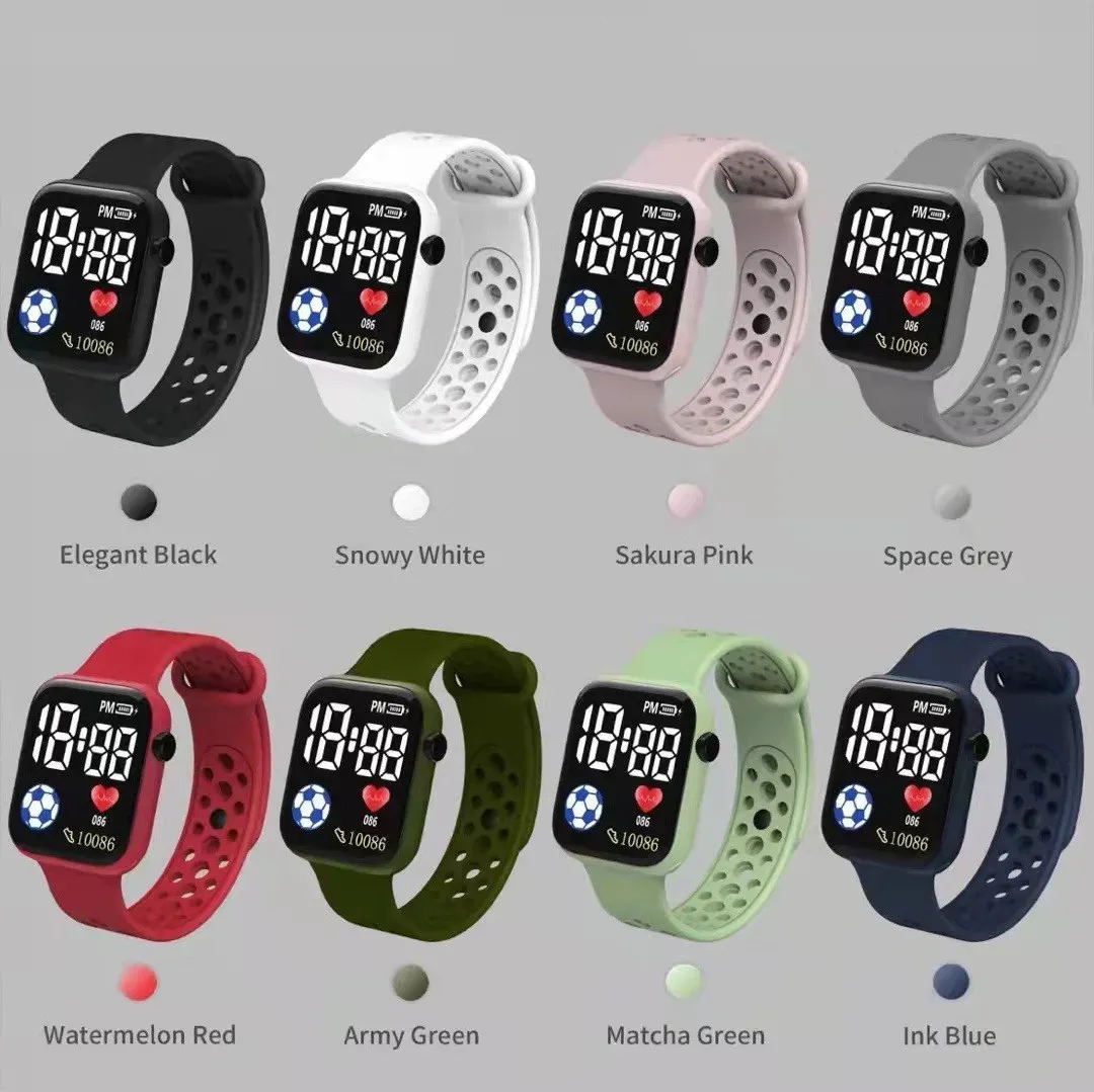 Men's Women's Kids LED Digital Sport Watch - Waterproof, Shock Resistant, Luminous Fashion Watch for Casual & Active Lifestyles showcase 13