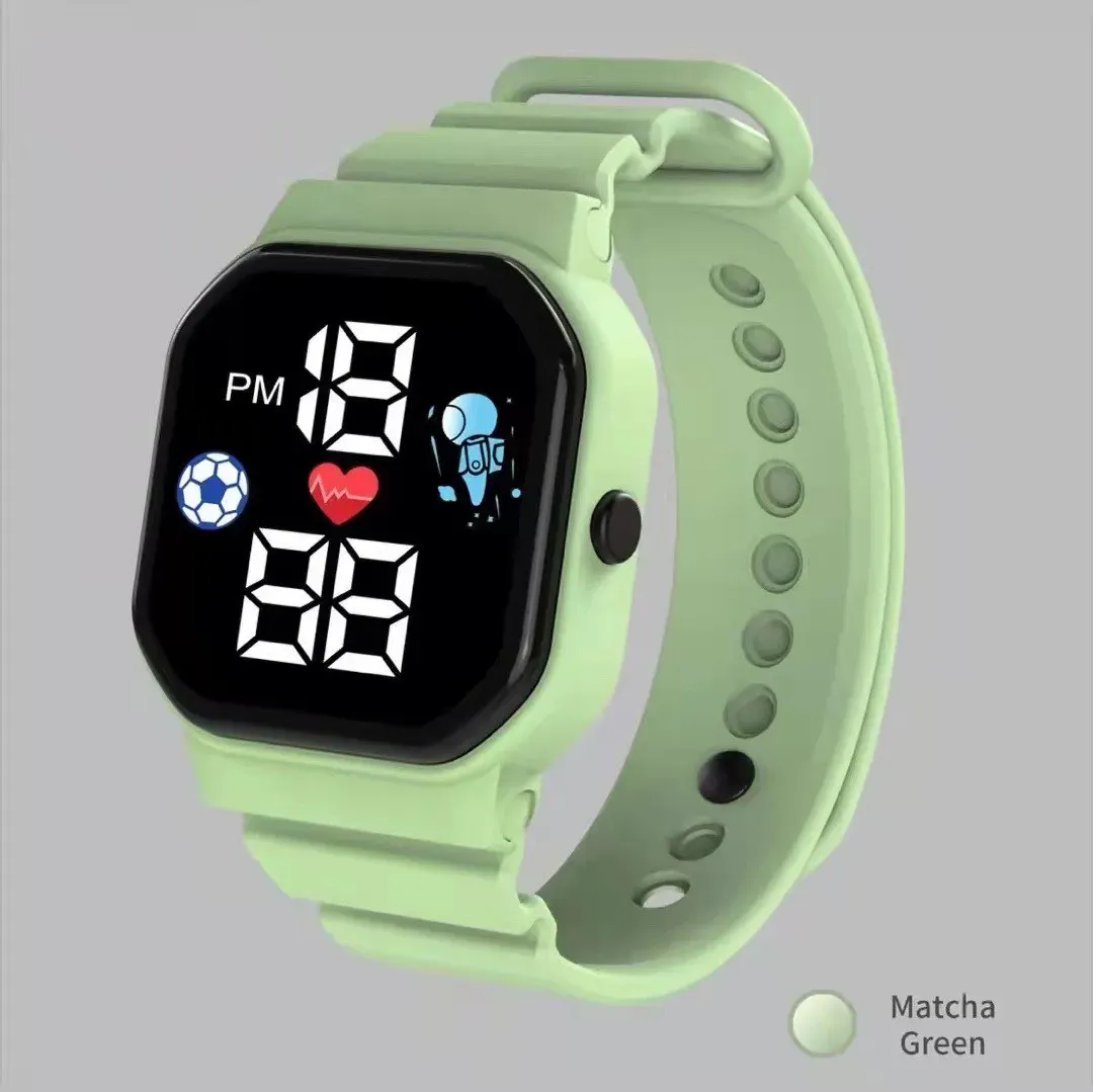 Men's Women's Kids LED Digital Sport Watch - Waterproof, Shock Resistant, Luminous Fashion Watch for Casual & Active Lifestyles showcase 5