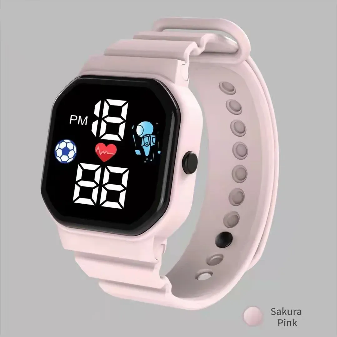 Men's Women's Kids LED Digital Sport Watch - Waterproof, Shock Resistant, Luminous Fashion Watch for Casual & Active Lifestyles thumbnail 6