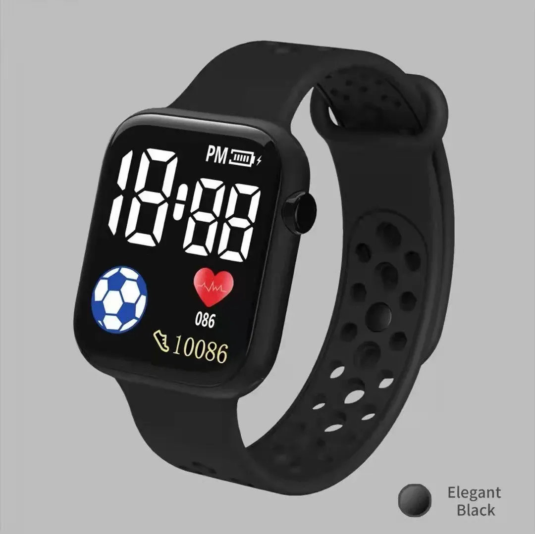 Men's Women's Kids LED Digital Sport Watch - Waterproof, Shock Resistant, Luminous Fashion Watch for Casual & Active Lifestyles showcase 14