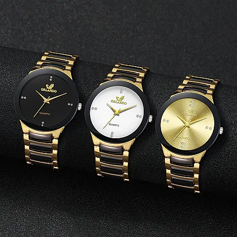Luxury Men's Business Watch - Fashion Stainless Steel Strap Quartz Wristwatch, 38mm Dial, 8mm Slim Case, CE Certified for Daily Wear