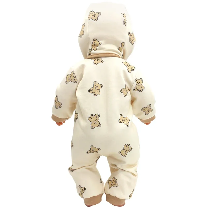 17 Inch 43cm Baby Doll Leather Jacket and Pants Set with Hat - Winter Clothes for Reborn Dolls, Fashion Doll Outfit Accessories showcase 24