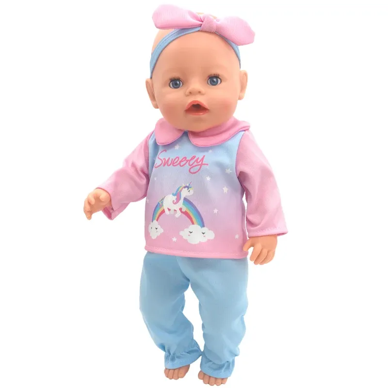 17 Inch 43cm Baby Doll Leather Jacket and Pants Set with Hat - Winter Clothes for Reborn Dolls, Fashion Doll Outfit Accessories showcase 34