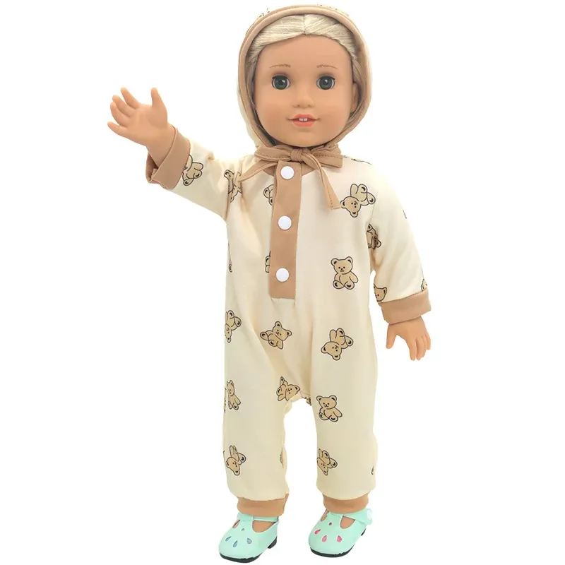 17 Inch 43cm Baby Doll Leather Jacket and Pants Set with Hat - Winter Clothes for Reborn Dolls, Fashion Doll Outfit Accessories showcase 27