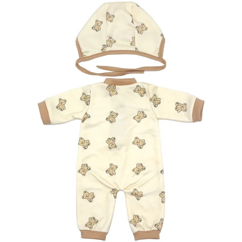 17 Inch 43cm Baby Doll Leather Jacket and Pants Set with Hat - Winter Clothes for Reborn Dolls, Fashion Doll Outfit Accessories showcase 30