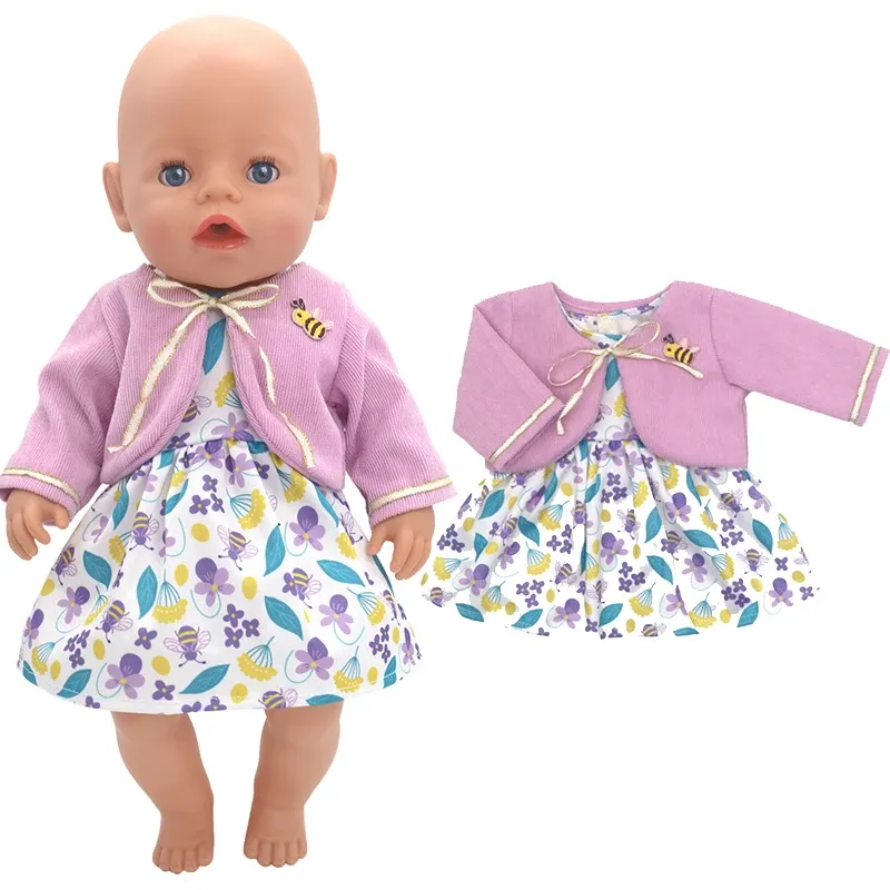 17 Inch 43cm Baby Doll Leather Jacket and Pants Set with Hat - Winter Clothes for Reborn Dolls, Fashion Doll Outfit Accessories showcase 11