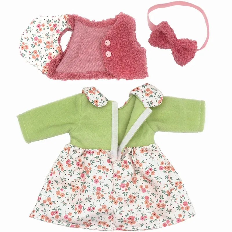 17 Inch 43cm Baby Doll Leather Jacket and Pants Set with Hat - Winter Clothes for Reborn Dolls, Fashion Doll Outfit Accessories showcase 10