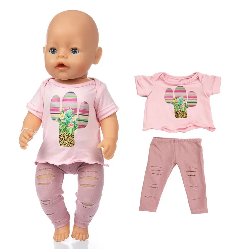 17 Inch 43cm Baby Doll Leather Jacket and Pants Set with Hat - Winter Clothes for Reborn Dolls, Fashion Doll Outfit Accessories - Image 6