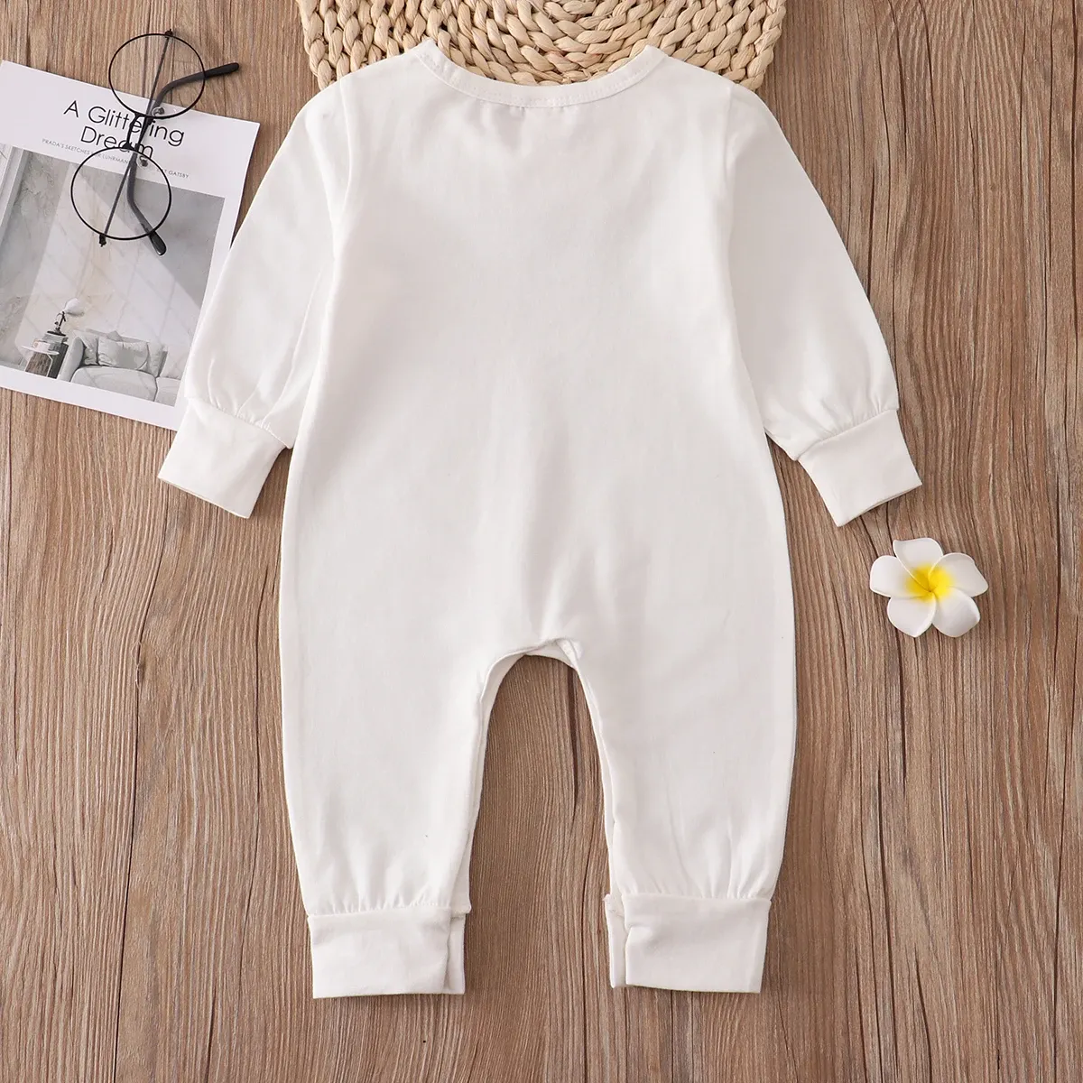 Family Matching Christmas Pajamas Sets - Deer Print Tops & Pants for Adults, Kids, Baby Rompers, and Pet Dog Clothes - Festive Holiday Sleepwear showcase 11
