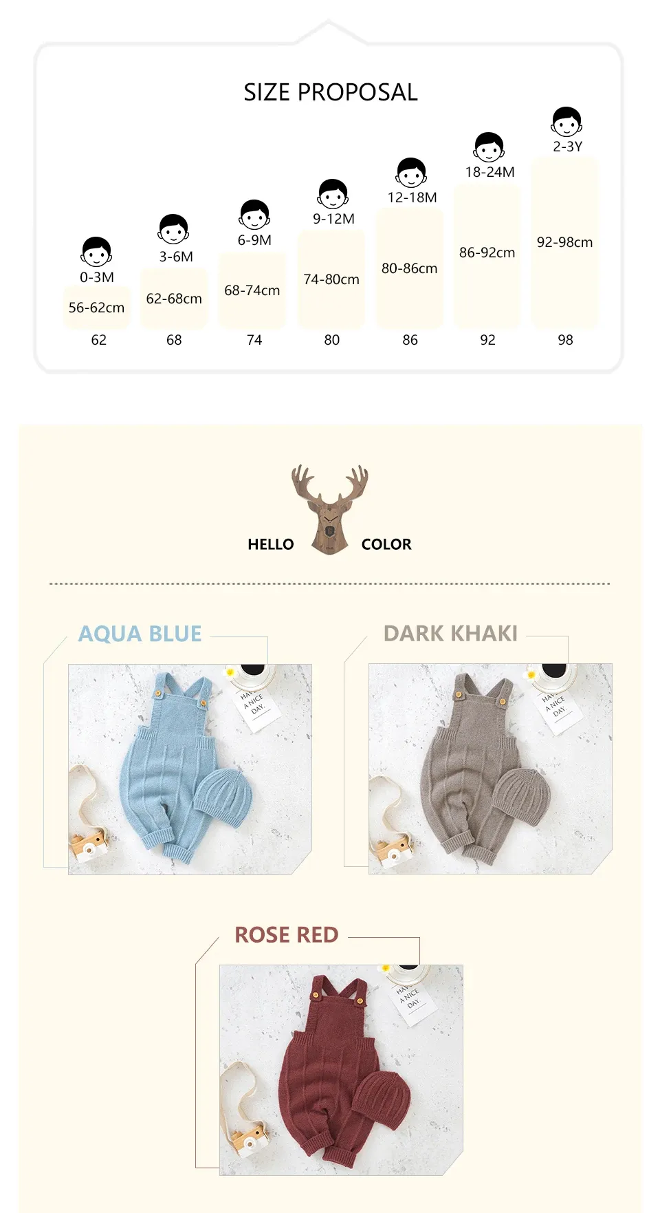 Baby Boys Girls Sleeveless Knitted Romper Hat Set - Newborn Infant Fashion Netural Strap Jumpsuit Outfits for Toddlers showcase 6
