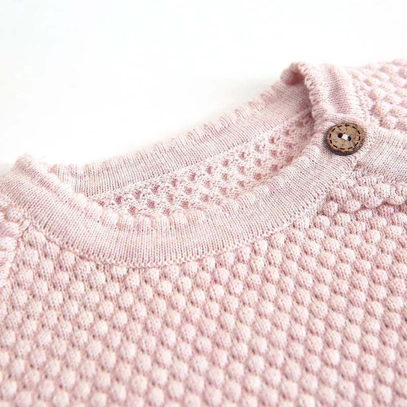 Cotton Baby Clothes Set for Newborn Boys and Girls, Spring Knitted Sweater and Pants Pajamas Ensemble, Soft Infant Clothing showcase 14