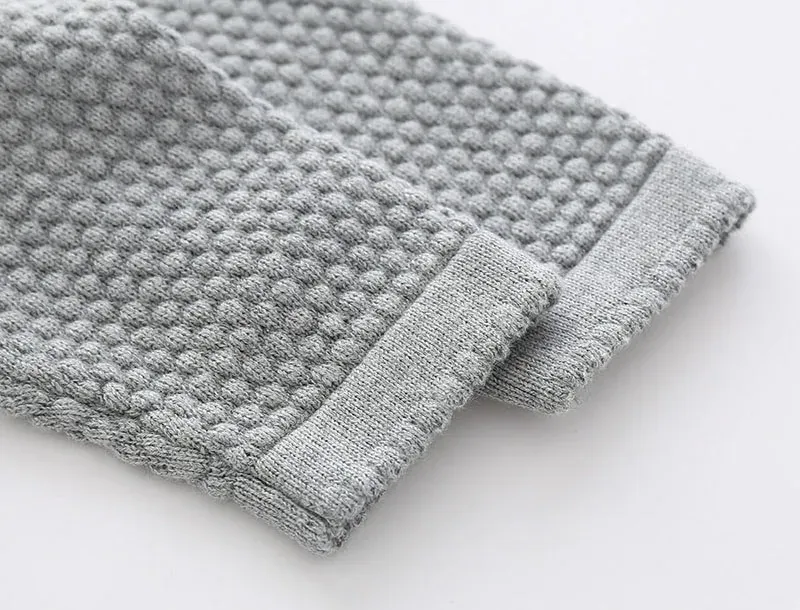 Cotton Baby Clothes Set for Newborn Boys and Girls - Long Sleeve Knitted Sweater and Pants Pajamas Ensemble for Spring showcase 12