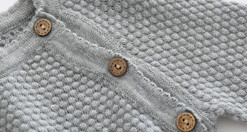 Cotton Baby Clothes Set for Newborn Boys and Girls - Long Sleeve Knitted Sweater and Pants Pajamas Ensemble for Spring showcase 8