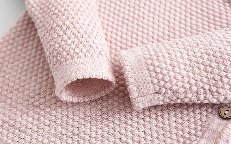 Cotton Baby Clothes Set for Newborn Boys and Girls - Long Sleeve Knitted Sweater and Pants Pajamas Ensemble for Spring showcase 17