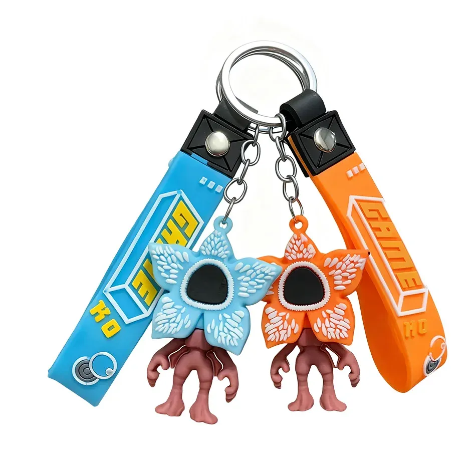 Stranger Things Keychain Set - PVC Doll Model Charms for Backpacks, Party Favors, Gifts, and Accessories - Ideal for Fans and Back to School - Image 5