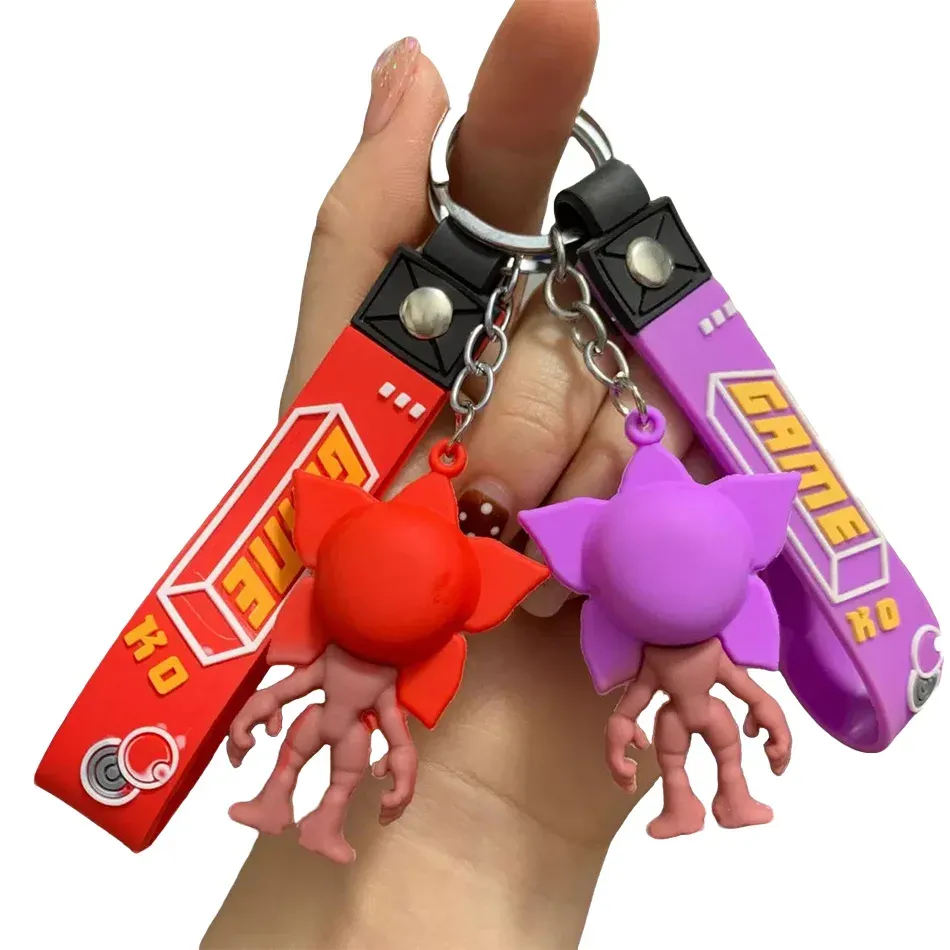 Stranger Things Keychain Set - PVC Doll Model Charms for Backpacks, Party Favors, Gifts, and Accessories - Ideal for Fans and Back to School showcase 13
