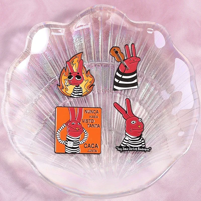 Funny Cartoon Enamel Pins Brooch - Humorous Movie Character Badge for Backpacks, Lapel, and Accessories - Ideal Gift for Friends thumbnail 3