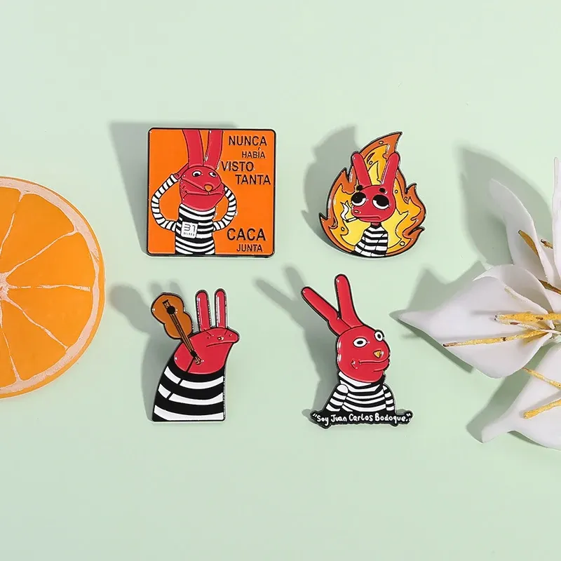Funny Cartoon Enamel Pins Brooch - Humorous Movie Character Badge for Backpacks, Lapel, and Accessories - Ideal Gift for Friends showcase 7
