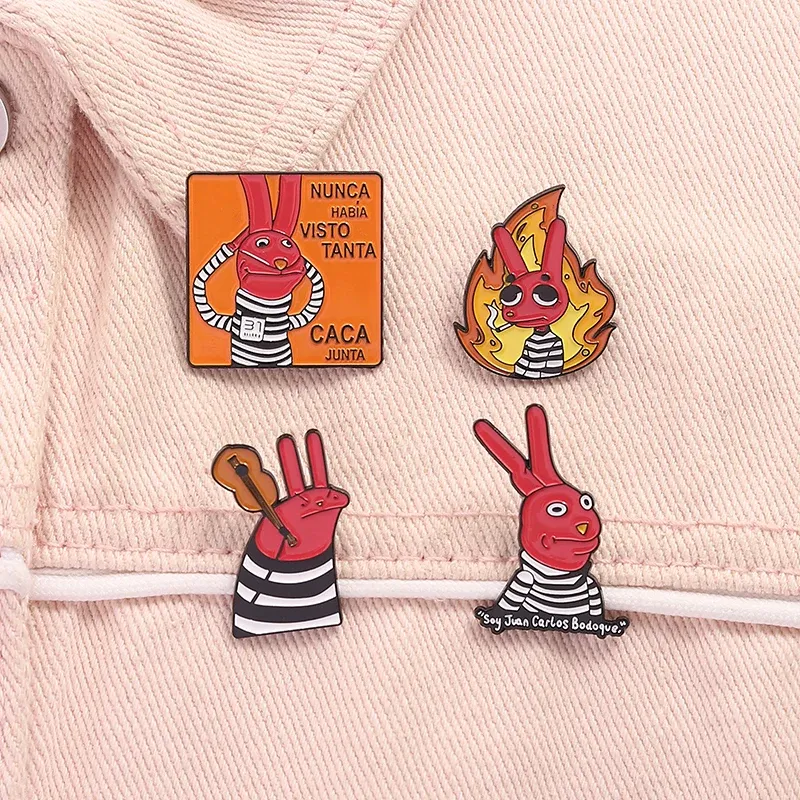 Funny Cartoon Enamel Pins Brooch - Humorous Movie Character Badge for Backpacks, Lapel, and Accessories - Ideal Gift for Friends showcase 6