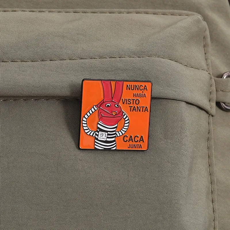 Funny Cartoon Enamel Pins Brooch - Humorous Movie Character Badge for Backpacks, Lapel, and Accessories - Ideal Gift for Friends showcase 8