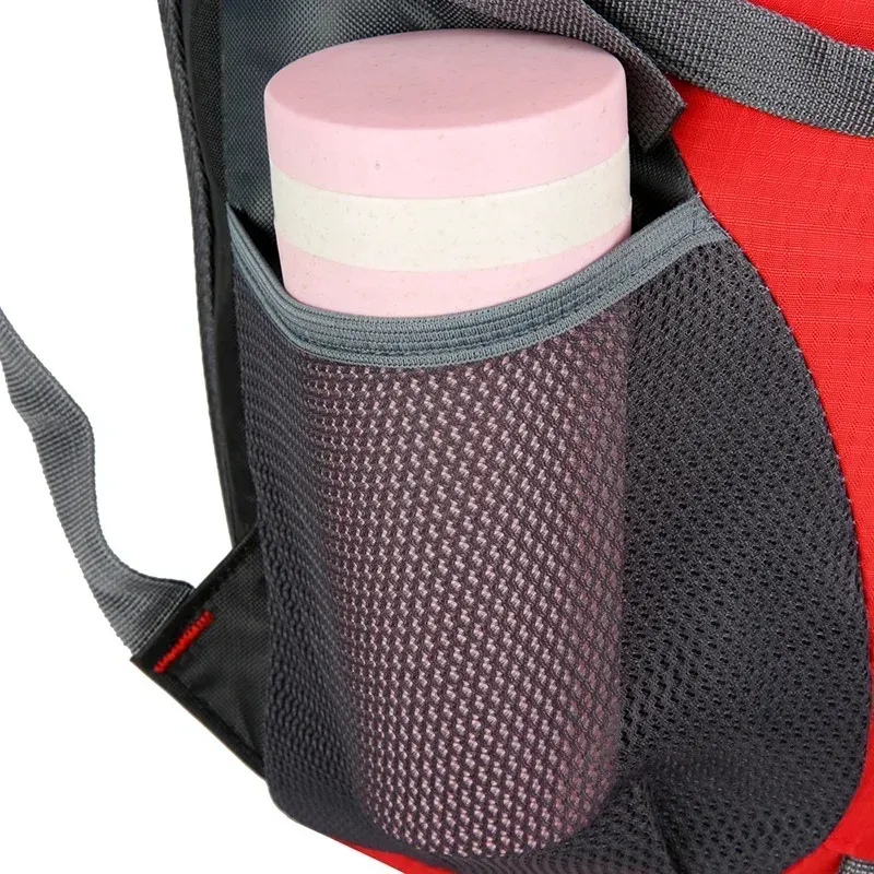 Durable Nylon Waterproof Travel Backpack for Men & Women | Large Capacity Outdoor Sport Hiking Climbing School Bag | Multiple Pockets, Breathable Back showcase 10