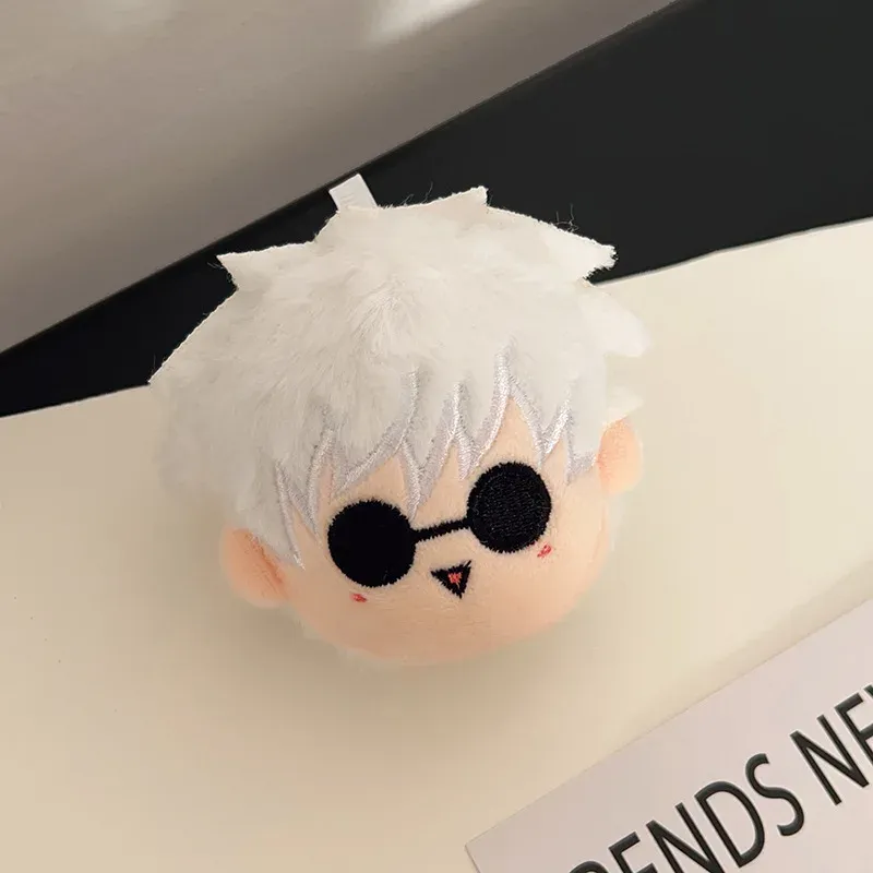 Anime Jujutsu Kaisen Plush Pendant Keychain - Gojo Satoru & Geto Suguru Cute Jewelry for School Bags, Backpacks - Perfect Kids Christmas Gift showcase 5