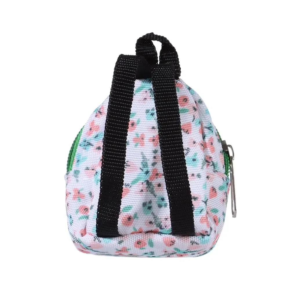 Cute Doll Backpacks for 1/6 BJD Dolls - Mini Zipper Rucksack Toy Accessories in Pink, Blue, Red, Yellow, Green - Perfect for Girls' Doll Play thumbnail 6