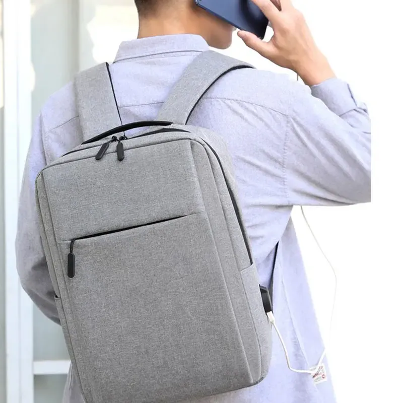 2024 Versatile Business Laptop Backpack: USB Rechargeable, Waterproof School Bag for Men & Women, Ideal for Travel and Daily Commute showcase 1