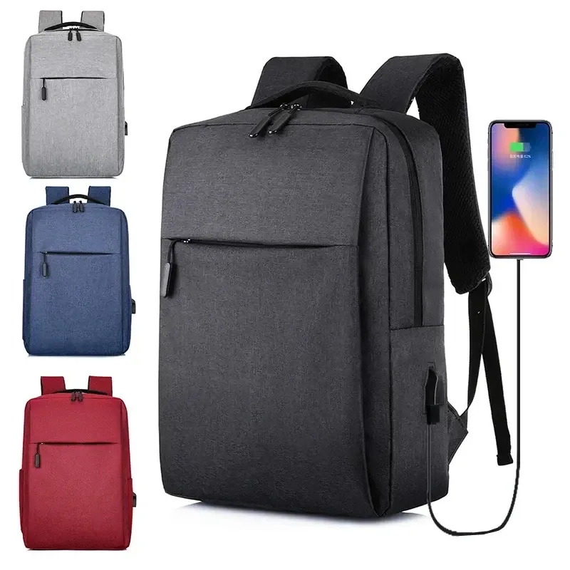 2024 Versatile Business Laptop Backpack: USB Rechargeable, Waterproof School Bag for Men & Women, Ideal for Travel and Daily Commute thumbnail 1