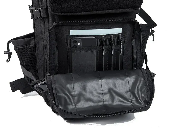 25L/45L Tactical Backpack for Men & Women - Outdoor Survival Bug Out Bag, Small Rucksack for Hiking, School, with Water Bottle Holder showcase 26