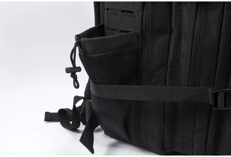 25L/45L Tactical Backpack for Men & Women - Outdoor Survival Bug Out Bag, Small Rucksack for Hiking, School, with Water Bottle Holder showcase 33