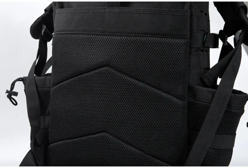 25L/45L Tactical Backpack for Men & Women - Outdoor Survival Bug Out Bag, Small Rucksack for Hiking, School, with Water Bottle Holder showcase 35