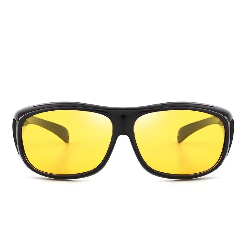 Anti-Glare Night Vision Driving Glasses for Men & Women - Polarized Car Sunglasses with Protective Goggles Case, Perfect for Day & Night Driving thumbnail 5