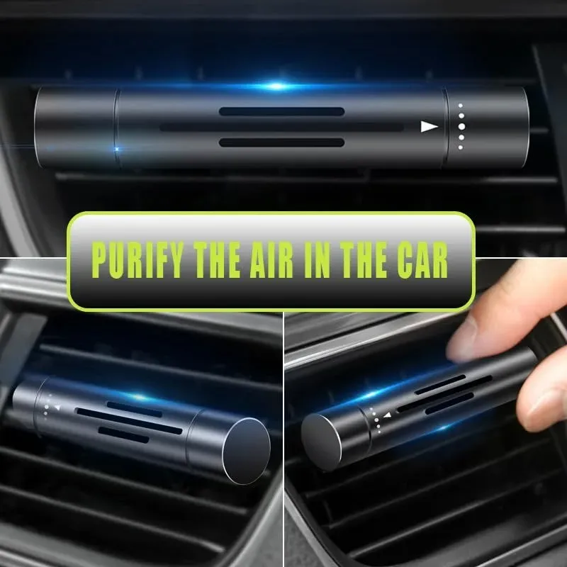 8-Piece Car Air Vent Perfume Set: Aviation Aluminum Alloy Air Freshener with Aroma Sticks for Auto Interior, Long-Lasting Natural Fragrance, Easy Install thumbnail 4